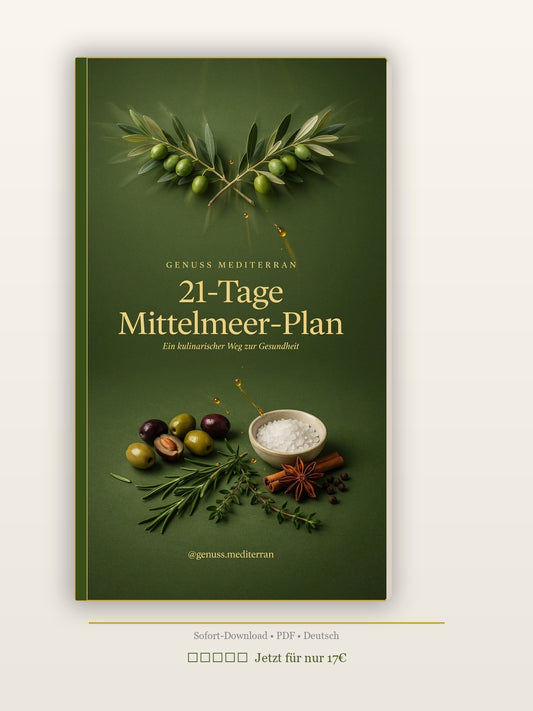 Der 21-Tage Mittelmeer-Plan — Schlanker, energiereicher & gesünder in 3 Wochen